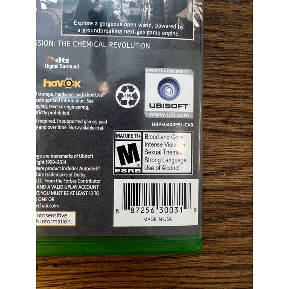 Assassins Creed Unity Limited Edition Xbox One Video Game with Case - Picture 4 of 5